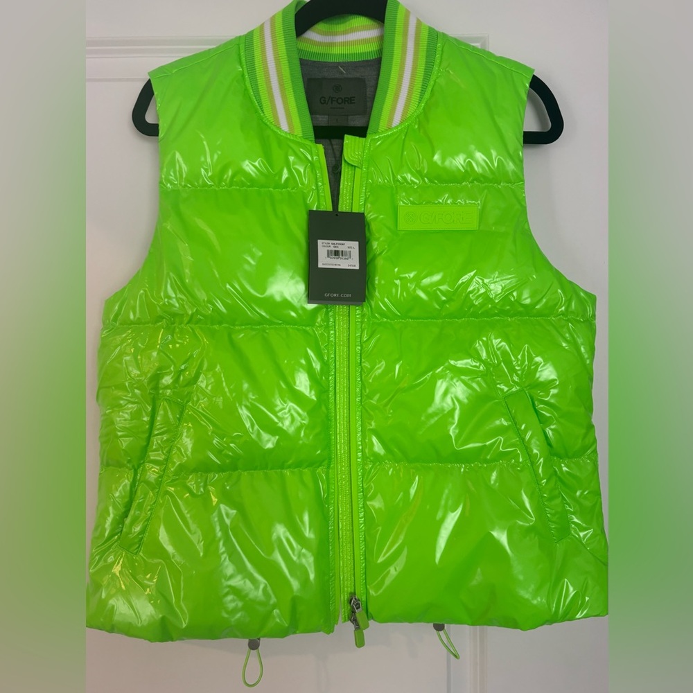 G/FORE Circle G’S wool lined Puffer Vest